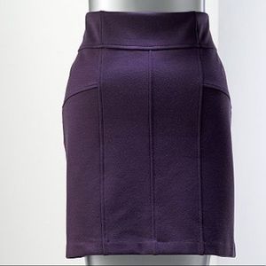 Simply Vera by Vera Wang purple mini skirt